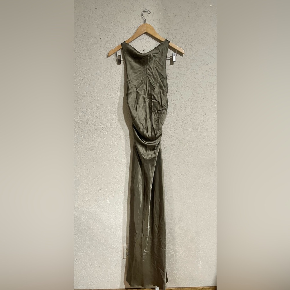 Reformation | NWT! Anaiis Silk Dress In Morel Size: 6 - Picture 3 of 7